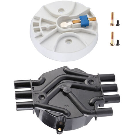 Jeffergarden Kit d'allumage de Rotor de chapeau de distributeur de voiture adapté pour Chevrolet Astro Blazer Express 10452458 (1/5)