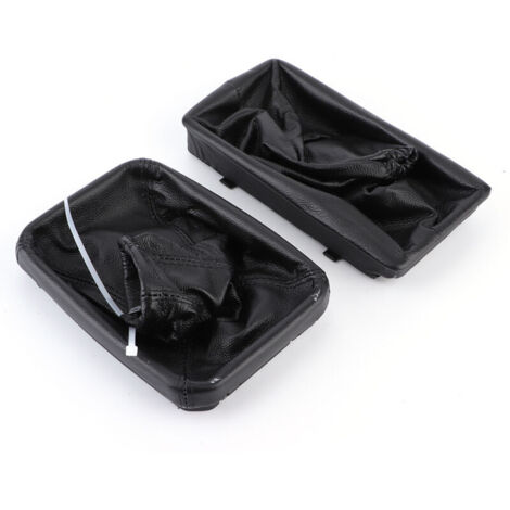 Jeffergarden Colliers anti-poussière de changement de vitesse Housse en cuir de frein à main pour Opel Corsa C 00-06 (1/5)