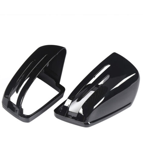 Jeffergarden – Couvercles de rétroviseurs latéraux pour Mercedes Benz Classe A B C E CLA GLA GLK – Finition noire brillante en ABS – Protection contre rayures et poussière (1/5)