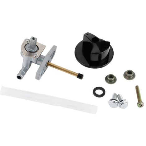 Jeffergarden Système de Carburant, Réservoir de Gaz de Carburant Petcock ATV Vanne D'arrêt avec Couvercle adapté pour 400X 400EX 09 14 (1/5)