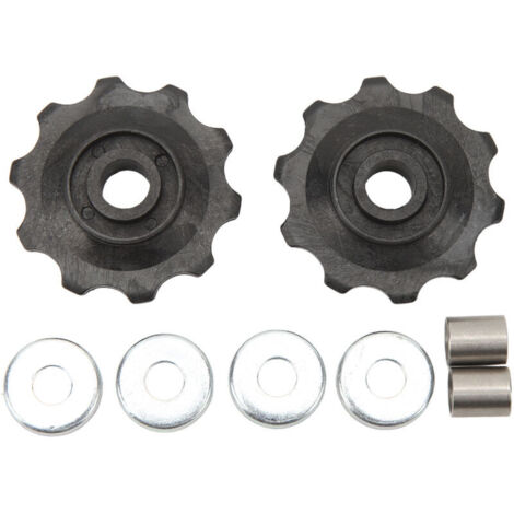 Jeffergarden Kit de Conversion de poulie de roue de 6mm, remplacement professionnel en acier résistant aux rayures pour Suntour (1/5)