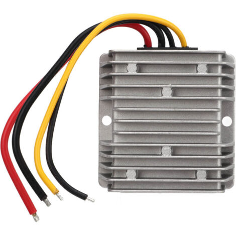 Jeffergarden Convertisseur régulateur de tension 9-40V DC à 24V, étanche IP68, pour voiturette de Golf, voiture, LCD, lumières LED, instrumentation (1/5)