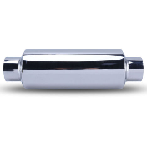 Jeffergarden – Silencieux d'échappement universel en acier inoxydable 2,5 pouces – Amélioration des performances – Son doux et profond – Installation facile (1/5)