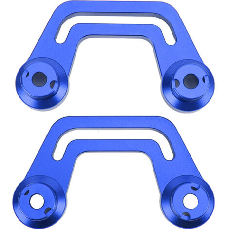 Jeffergarden Paire de supports de montage de lumière de pare-brise de pilier A pour Jeep Wrangler JL JLU 2018-2022 Bleu (1/5)