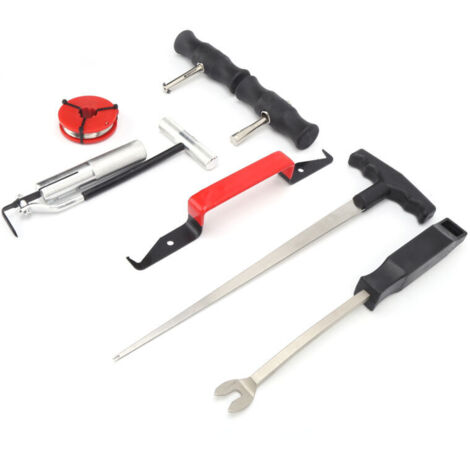 Jeffergarden Ensemble d'outils professionnels de démontage de pare-brise pour outils de démontage de pare-brise d'automobile (1/5)