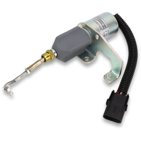 Jeffergarden Solénoïde D'arrêt du Moteur, électrovanne D'arrêt du Moteur 3974947 DC24V Plug and Play Remplacement pour Deutz (1/5)