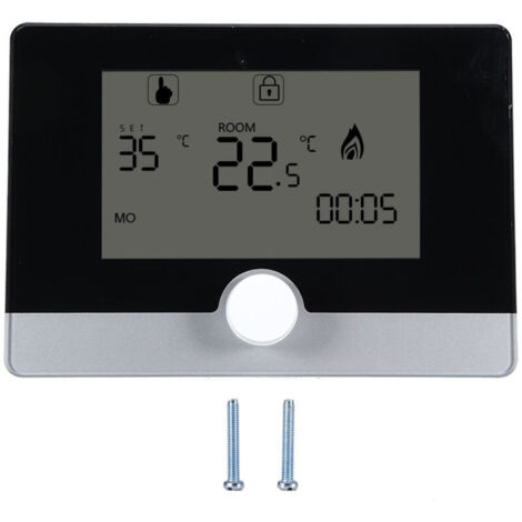 Jeffergarden Thermostat programmable pour système de chauffage mural, blanc (1/5)