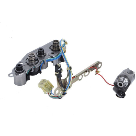 Jeffergarden Solénoïde de Contrôle de Transmission pour Maxima Sentra Altima 2000-2006 31940-85X01, Couleur Argent (1/5)