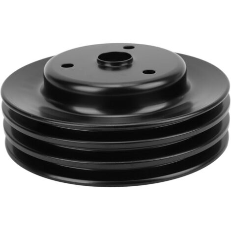 Jeffergarden Remplacement de poulie de vilebrequin de poulie de vilebrequin de poulie de courroie de V de pompe à eau longue de LWP pour le moteur de Chevy SBC 262 350 400 (1/5)