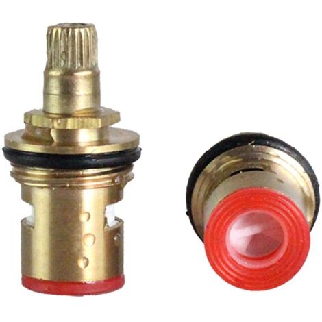 Jeffergarden Remplacement de cartouche de tige de robinet antirouille de dureté élevée de valve de robinet de cuivre de 5PCS pour la cuisine (1/5)