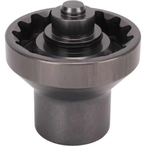 Jeffergarden Outil de réparation de clé d'installation de clé d'installation de dissolvant en aluminium de douille d'écrou de roue de verrouillage central de 3/4 pouces à 15 dents pour 911 GT3 918 Cay (1/5)