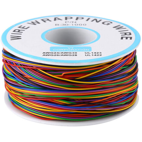 Jeffergarden Coloré P/N B301000 250M 8fils isolés colorés Cble de test en cuivre (1/5)