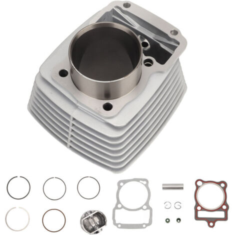 Jeffergarden Kit de joint de Piston de cylindre 250cc 67mm alésage 111mm hauteur ensemble de reconstruction d'extrémité supérieure pour CG250 moto ATV Dirt Bike (1/5)