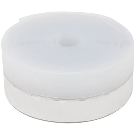 Jeffergarden Bande d'étanchéité auto-adhésive en caoutchouc de silicone pour porte et fenêtre, coupe-froid, 35 mm x 5 m, transparente (1/5)
