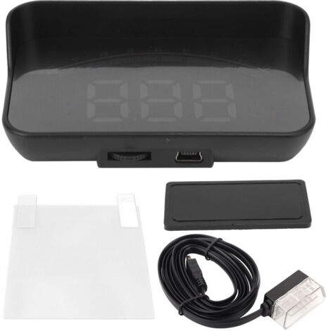 Jeffergarden Projecteur tête haute pour voiture, haute définition, OBD HUD, alarme de sécurité de survitesse pour pare-brise (1/5)