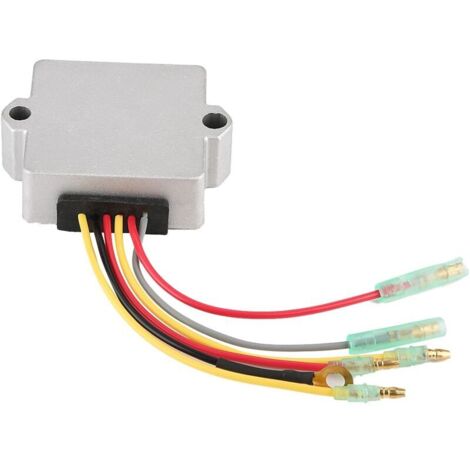 Jeffergarden Régulateur redresseur de Tension, 815279-3 883072T Régulateur redresseur de Tension Remplacement pour Mercury Mariner Hors-Bord 6 Fils (1/5)
