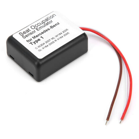 Jeffergarden – Émulateur de capteur d'occupation de siège pour Mercedes-Benz C W204, GL X164, ML W164, R X164 – Matériau ABS – Installation facile - Type1 (1/5)