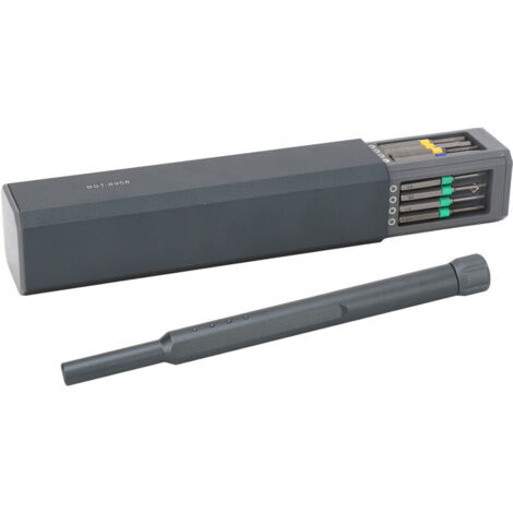 Jeffergarden Jeu de mini tournevis S2 en acier antidérapant, Kit de tournevis à prise facile avec embout magnétique pour ordinateurs portables et téléphones (1/5)