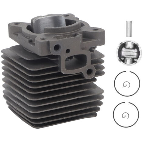 Jeffergarden – Kit cylindre-piston pour tronçonneuse STIHL FS55 FS45 BR45 KM55 HL45 HS45 – Alliage aluminium – Remplacement pièces usées (1/5)