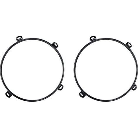 Jeffergarden 2 pièces 7 pouces support de montage de phare anneau support de lampe convient pour Jeep Wrangler TJ 07-18 (1/5)