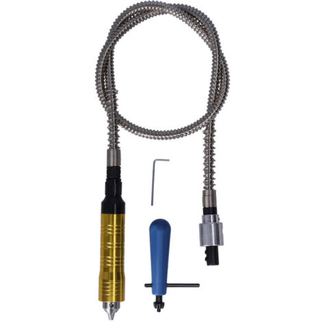 Jeffergarden Câble d'extension d'arbre flexible pour rectifieuse, poignée de mandrin, adaptateur de polisseuse électrique, accessoires (1/5)