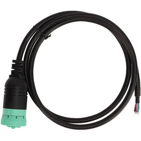 Jeffergarden Connecteur d'extension femelle 9 broches TYPE 2 J1939 pour câble de diagnostic à fiche ouverte, outil automobile (1/5)