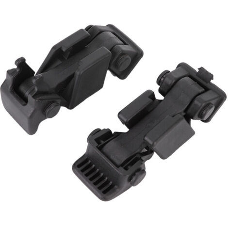 Jeffergarden Loquet de Capot de Voiture, 2 Pièces de Remplacement D'accessoire de Loquet de Couvercle de Capot de Voiture pour Wrangler JK 2007-2017 (1/5)