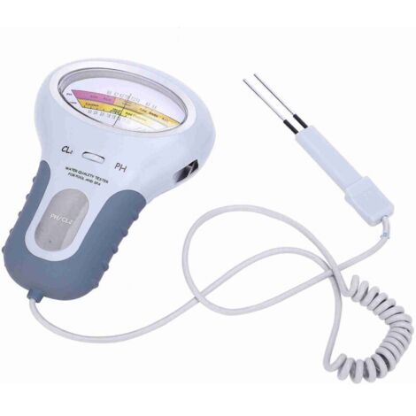 Jeffergarden Testeur de chlore, analyseur de qualité de l'eau, spa pratique et facile à utiliser pour piscine, maison, famille (1/5)