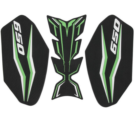 Jeffergarden Autocollant de protection de moto pour coussin de réservoir de carburant à gaz pour KAWASAKI Z650/NINJA 650 20172021 (1/5)