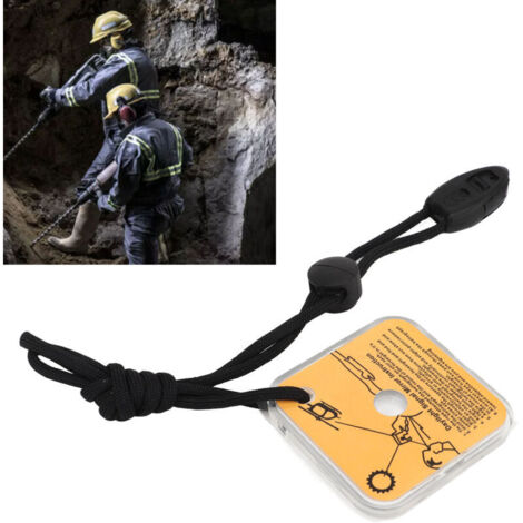 Miroir de signalisation extérieur avec sifflet Miroir réfléchissant de survie multifonctionnel avec cordon pour activités de plein air,DUBUNS (1/5)