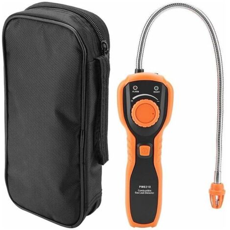 Détecteur de gaz, détecteur de Fuite de gaz Combustible Portable de Haute précision PM6310, Alarme de testeur d'analyseur de Fuite de gaz Naturel de méthane de Carburant explosif,de DEBUNS (1/5)