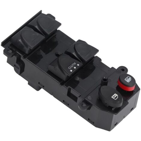 Interrupteur de lève-vitre électrique 35750SNAU11 ABS noir, de remplacement pour Honda Civic FD FD1 FD2 conduite à droite (2006-2011), type A (1/5)