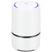Purificateur d'air domestique, purificateur d'air portable à faible bruit avec veilleuse, purificateur d'air
