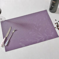 4 Pièces Mat de table de table de table de mateaux de fleurs sans glissade