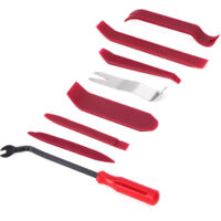 Jeffergarden Ensemble de démontage de garniture intérieure, outil de démontage, barre de levier pour panneau de tableau de bord, zone de contrle centrale 8 pièces