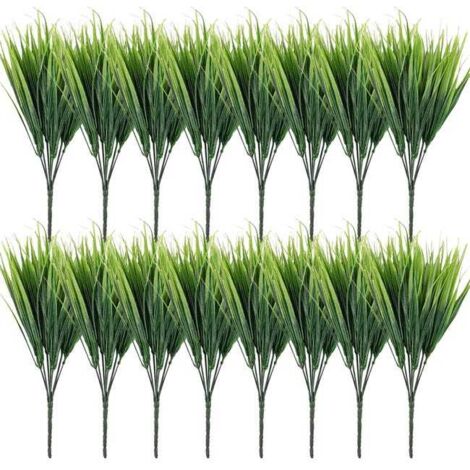 16x Kunstpflanzen Outdoor – UV Beständig Garten Deko