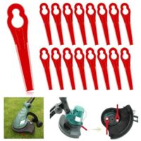 200er Pack rote Kunststoff-Mähmesser – Flaschenform, Gartengeräte