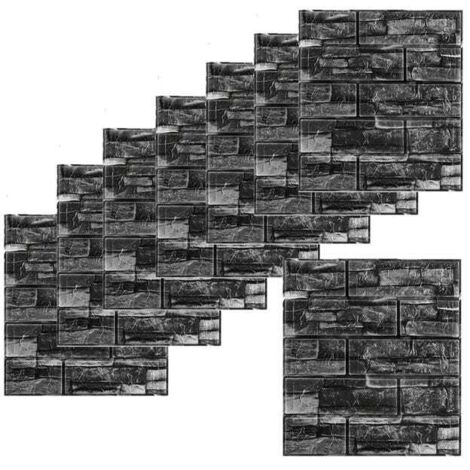 Pannelli 3D Effetto Mattone 20 Pezzi – Rivestimento Murale Impermeabile per Cucina e Soggiorno (1/5)