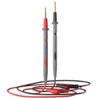 Cables Multímetro 20A 1000V – Cables Silicona Alta Precisión, Punta Dorada 108cm