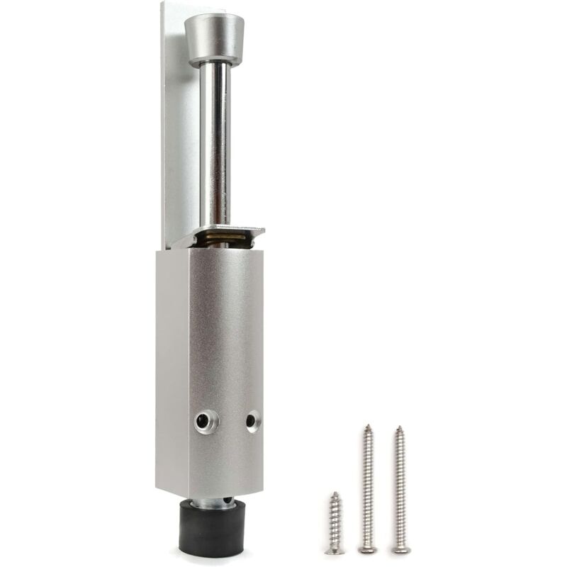 Edelstahl-Türstopper Doppelzweck – Windschutz Für Gewerbe, 8 Cm, Mit Schrauben (links/rechts)