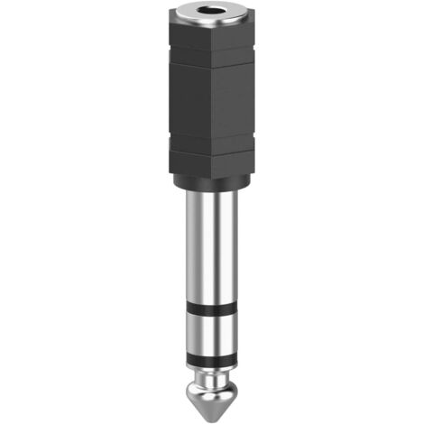 6,35-mm-Klinkenstecker auf 3,5-mm-Klinkenbuchse (Adapter) (1/4)