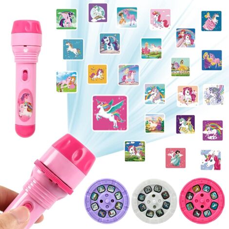 Projektionslampe, Projektor-Taschenlampe für Kinder, Projektor-Spielzeug, P