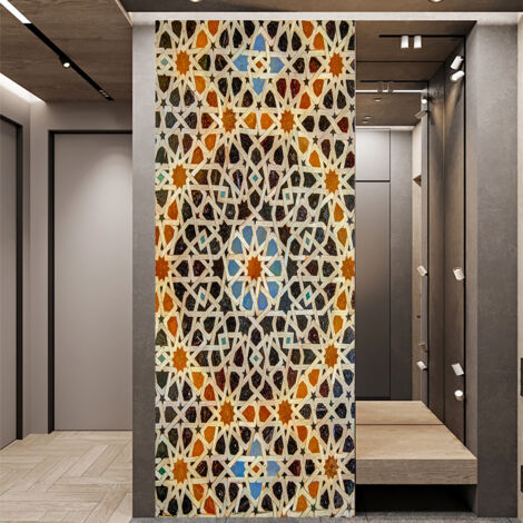 (38,5 x 200 cm x 2 Stück) 3D-Effekt-Türaufkleber 16