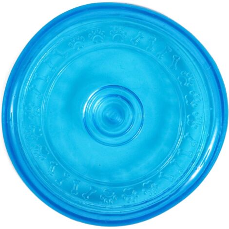 23 cm Hundespielzeug - Frisbee-Hundespielzeug aus Gummi