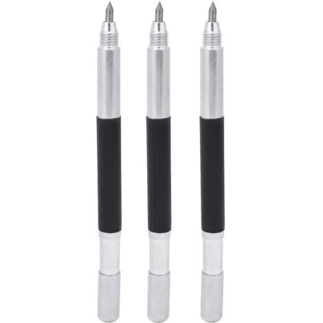 3er-Pack Stifte, Metallgravierstifte mit Doppelhartmetallspitze für Glas (1/5)