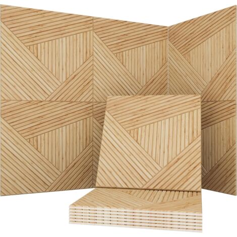 Set de 6 paneles acústicos 30×30 cm – Espuma fonoabsorbente decorativa, ideal para oficina, estudio, salón, reducción de ruido