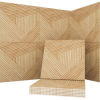 Set de 6 paneles acústicos 30×30 cm – Espuma fonoabsorbente decorativa, ideal para oficina, estudio, salón, reducción de ruido