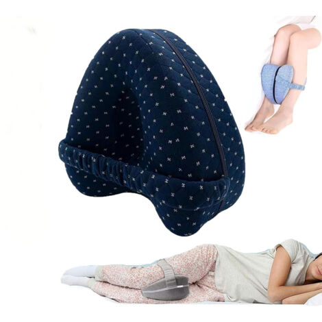 Cuscino per Dormire di Lato in Memory Foam, Supporto per Ginocchia, Design Ergonomico, Poggiaginocchia Ortopedico, Sollievo Dolori Schiena (1/5)