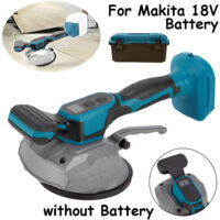 Makita – Niveleuse carrelage 8 vitesses – Sans fil – Vibrateur céramique – Batterie 18V – Sol et mur