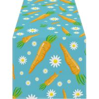Corri Tavola Pasqua 33x183cm Motivo Uova Decorazione Tavola Primavera Cucina Casa ZQ-340
